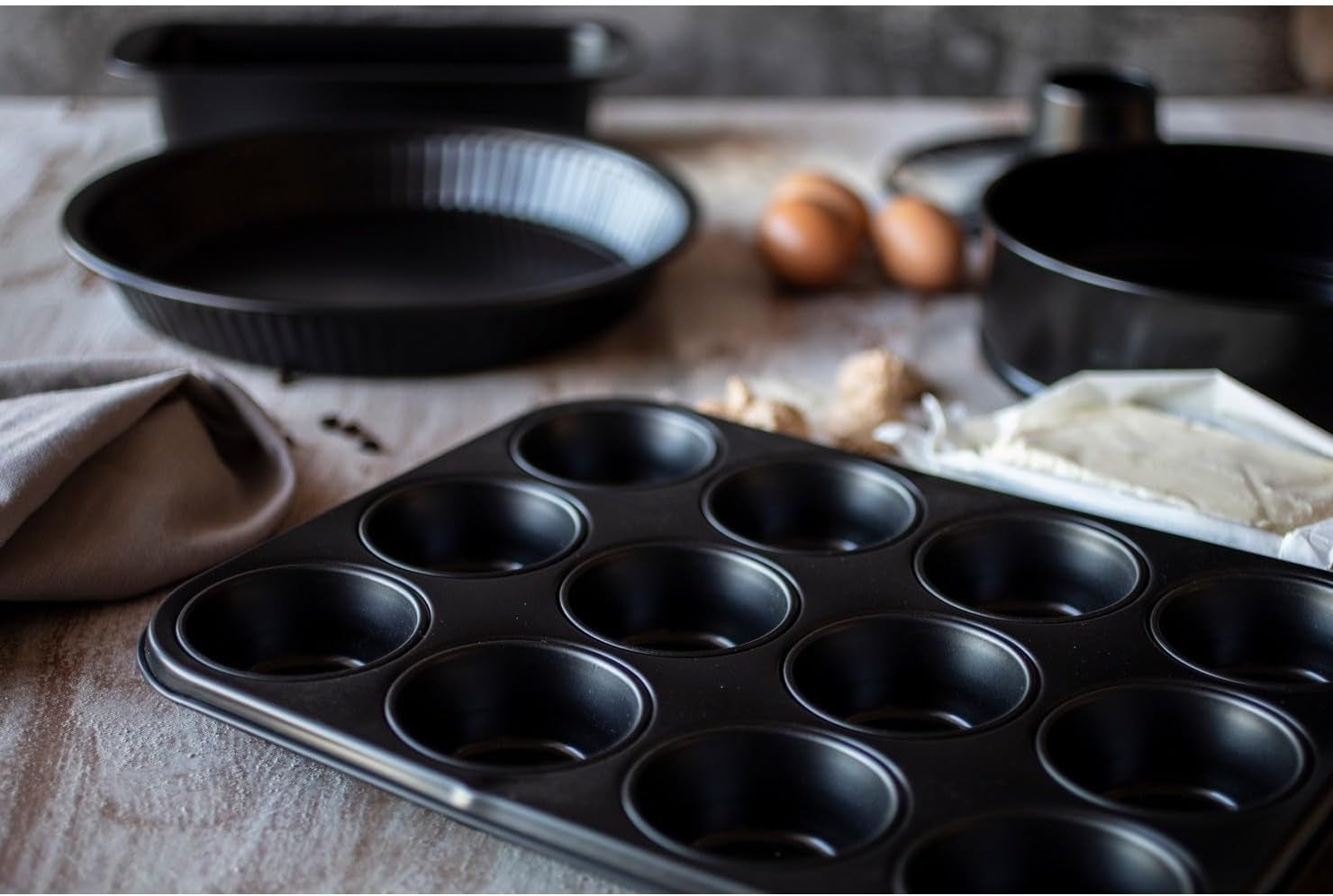 Barazzoni, teglie di varie dimensioni e colori Stampi e teglie Naty Shop