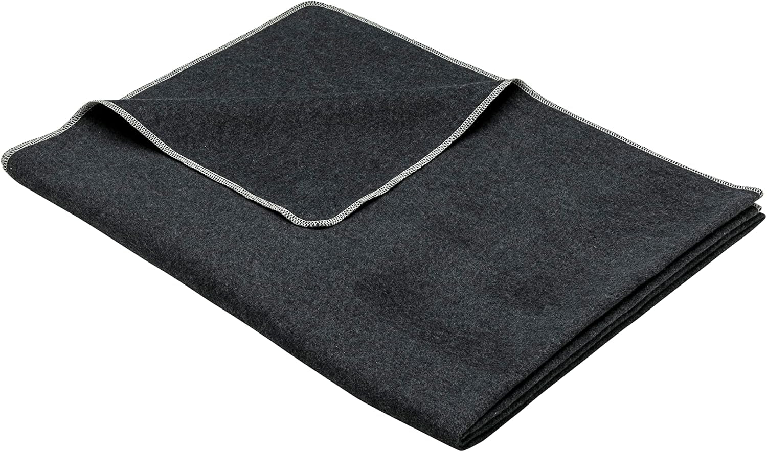 David Fussenegger Coperta in cotone antracite 140X200 cm Coperta accogliente Letti e coperte morbide David Fussenegger
