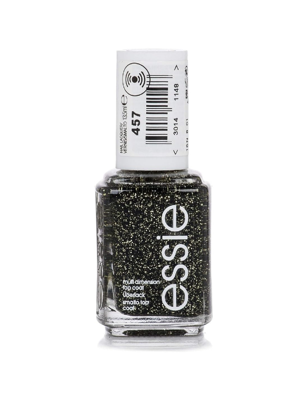 Essie Smalto per Unghie Farbintensive, Nr. 608 Ardesia Serena, Grano, 13,5 ml