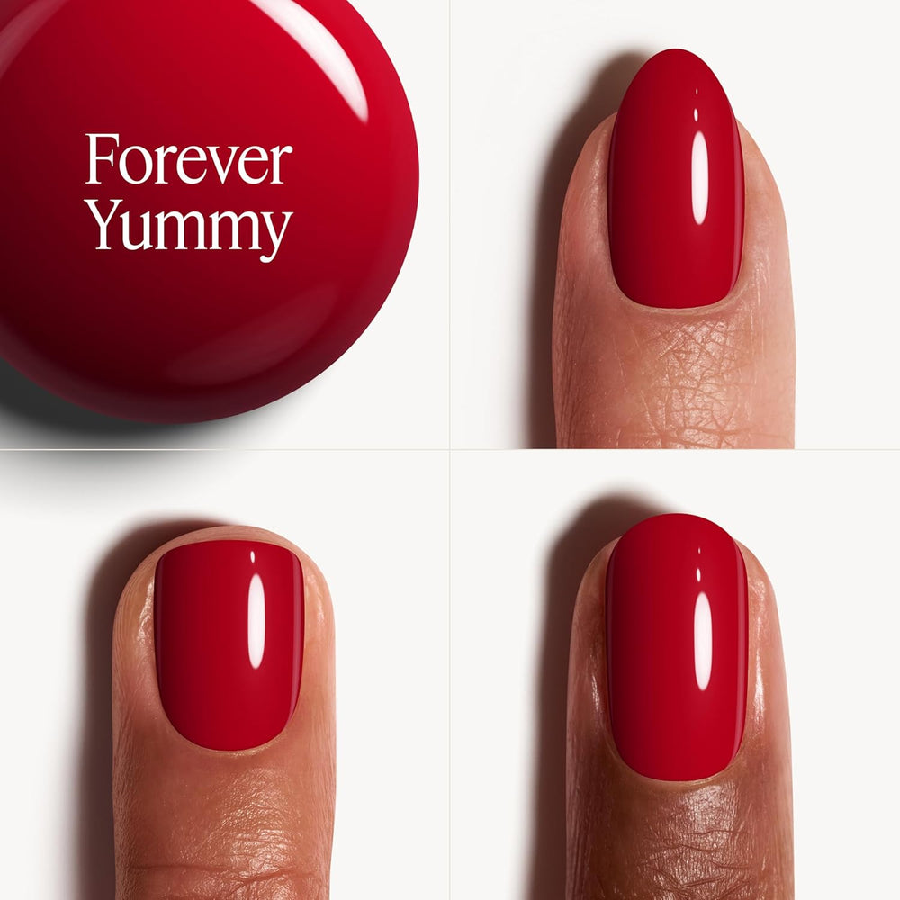 Smalto Essie per unghie dai colori intensi, n. 57 Forever Yummy, Rosso, 13,5 ml