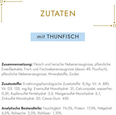 Hrană umedă pentru pisici Gourmet Gold Refined Ragout cu pui, pachet de 12 (12 x 85g)