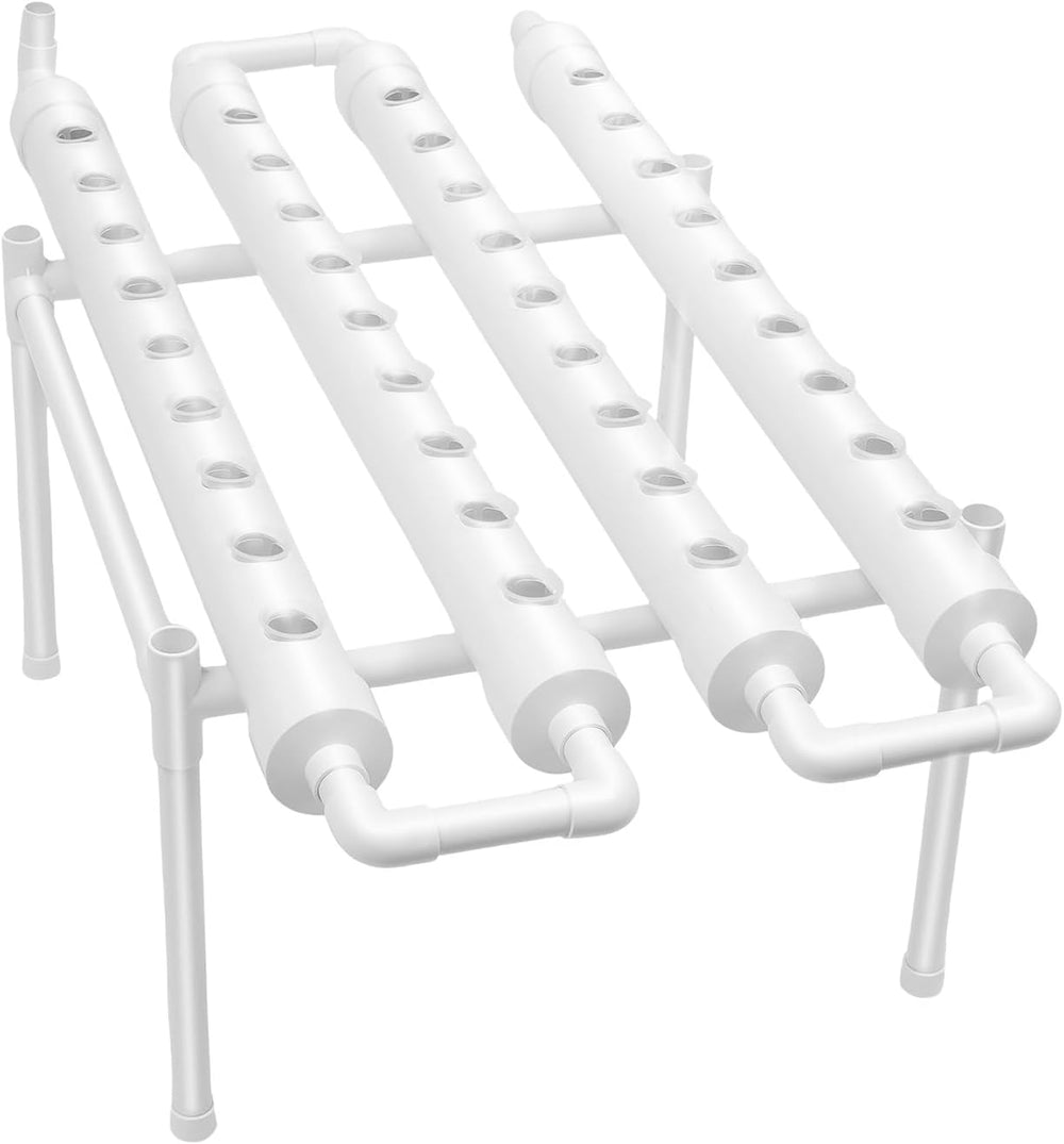 Coltura idroponica verticale 1 strato 36 posizioni Torre idroponica 3,5x4,5 cm Cestino idroponico Garden Grow Box verticale Set completo Esperimento idroponico