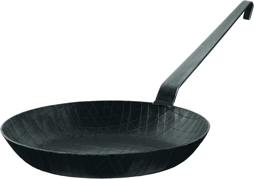 RÖSLE Serie 1888 Padella in Ferro Battuto, Alta Qualità, Bordo Alto per Patatine Fritte Croccanti e Carne Arrosto Rapida, Adatta per Grigliare e Induzione Pentole e Padelle Naty Shop
