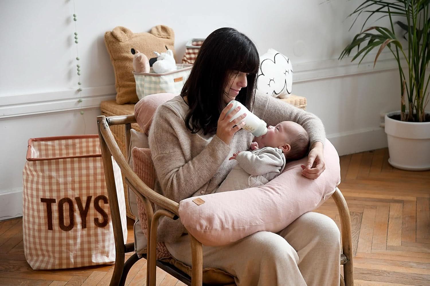 BÉABA, Big Flopsy, cuscino multifunzione per allattamento Accessori Alimentazione e Allattamento Bebe Naty Shop