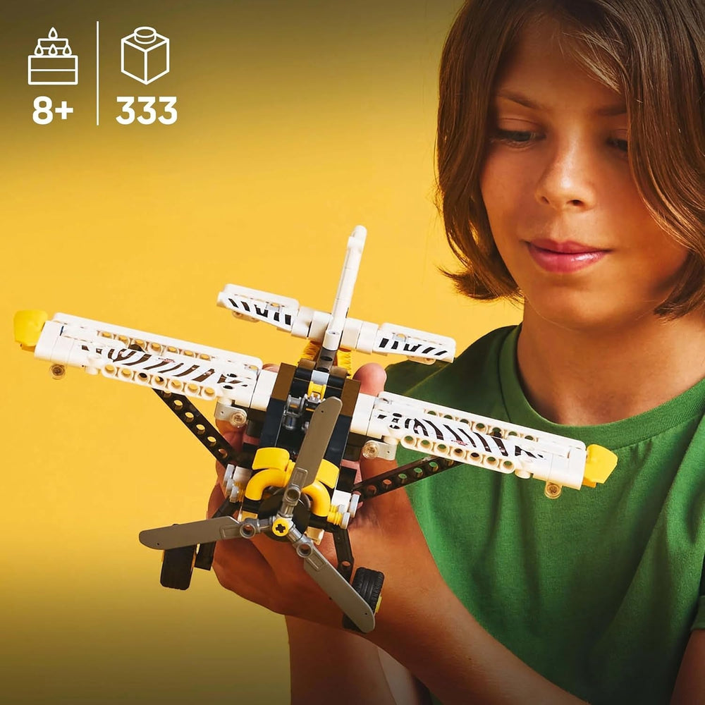 LEGO Technic Aeroplano a elica Giocattolo da costruzione per bambini Regalo per ragazzi e ragazze 8 anni Motore a pistoni a 4 cilindri Modello di aeroplano a elica rotante 42198 Set da costruzione Acquista dal negozio LEGO