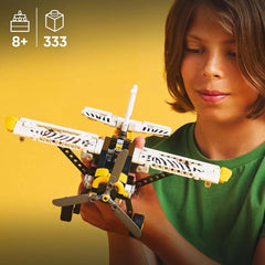 LEGO Technic Aeroplano a elica Giocattolo da costruzione per bambini Regalo per ragazzi e ragazze 8 anni Motore a pistoni a 4 cilindri Modello di aeroplano a elica rotante 42198 Set da costruzione Acquista dal negozio LEGO