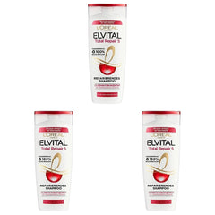 L'Oréal Paris Elvital Total Repair Shampoo 300 ml Duș și baie Naty Shop 3 x 300 ml