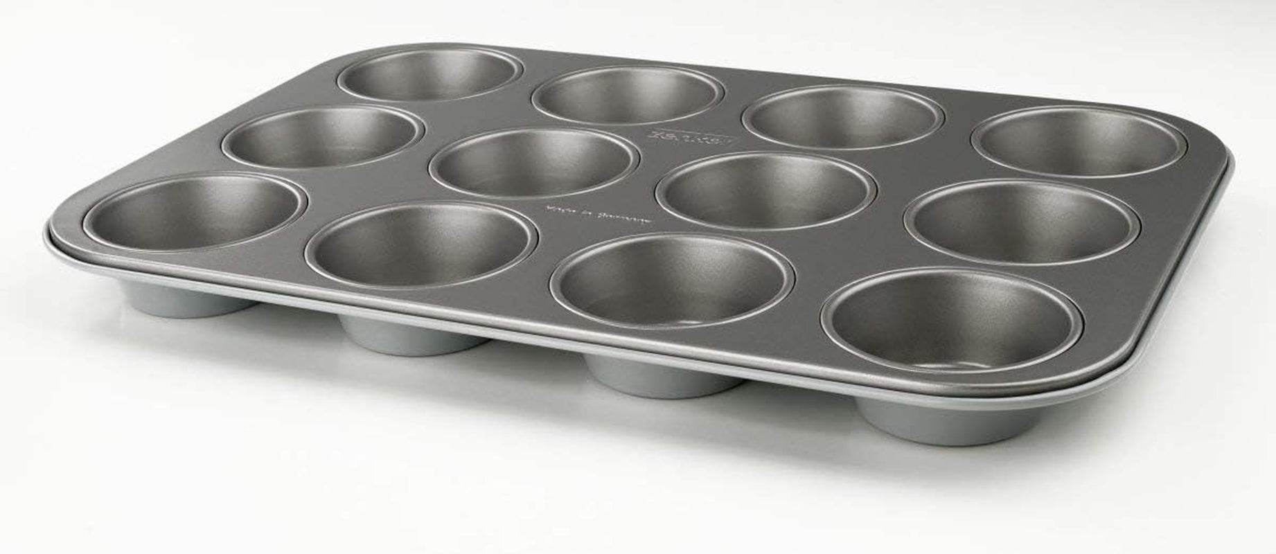 Stampo per muffin Zenker con 12 teglie (Ø 7 cm), per muffin e cupcakes, dimensioni: 38,5 x 26,5 x 3 cm Stampi e teglie Naty Shop