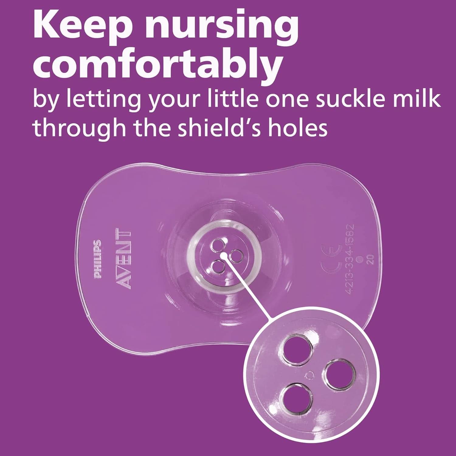 Philips Avent SCF153/03 Protezione capezzolo, Con scatola portaoggetti, Media, 2 pezzi Accessori Alimentazione e Allattamento Bebe Naty Shop