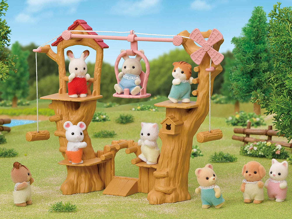 Sylvanian Families 5452 Baby Ropeway - Casa de păpuși Playset Papusi Naty Shop