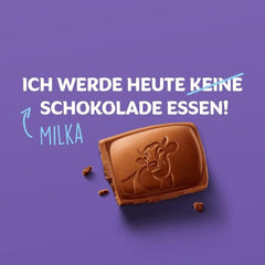 Milka Extra Noisette – Cioccolato al latte alpino con delicato e cremoso ripieno alla nocciola – 15 x 190 g