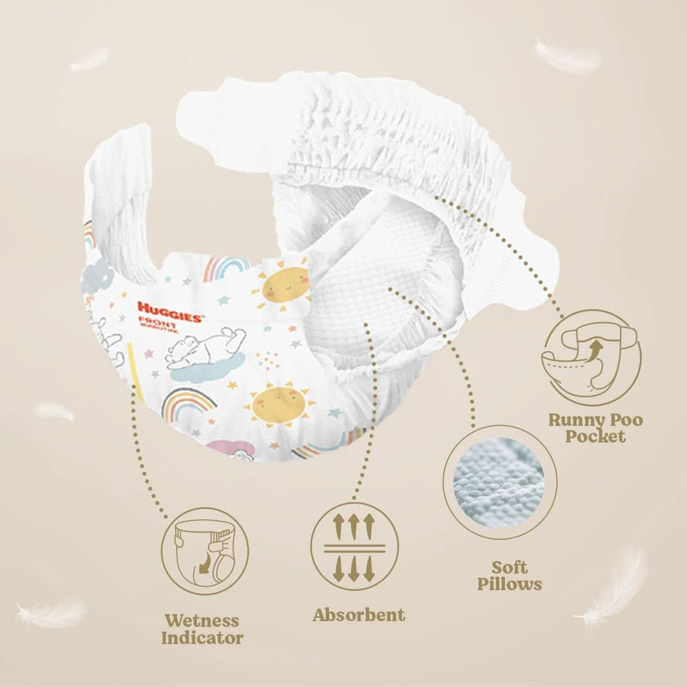 Pannolini Huggies Extra Care, taglia 3 (4-9 kg), conf. da 96 Pannolini Mamma e Bambino Naty Shop