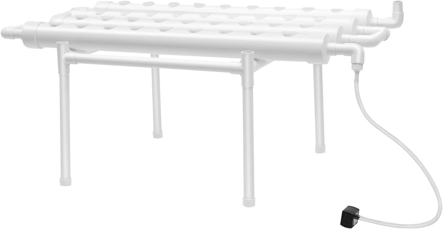 Coltura idroponica verticale 1 strato 36 posizioni Torre idroponica 3,5x4,5 cm Cestino idroponico Garden Grow Box verticale Set completo Esperimento idroponico