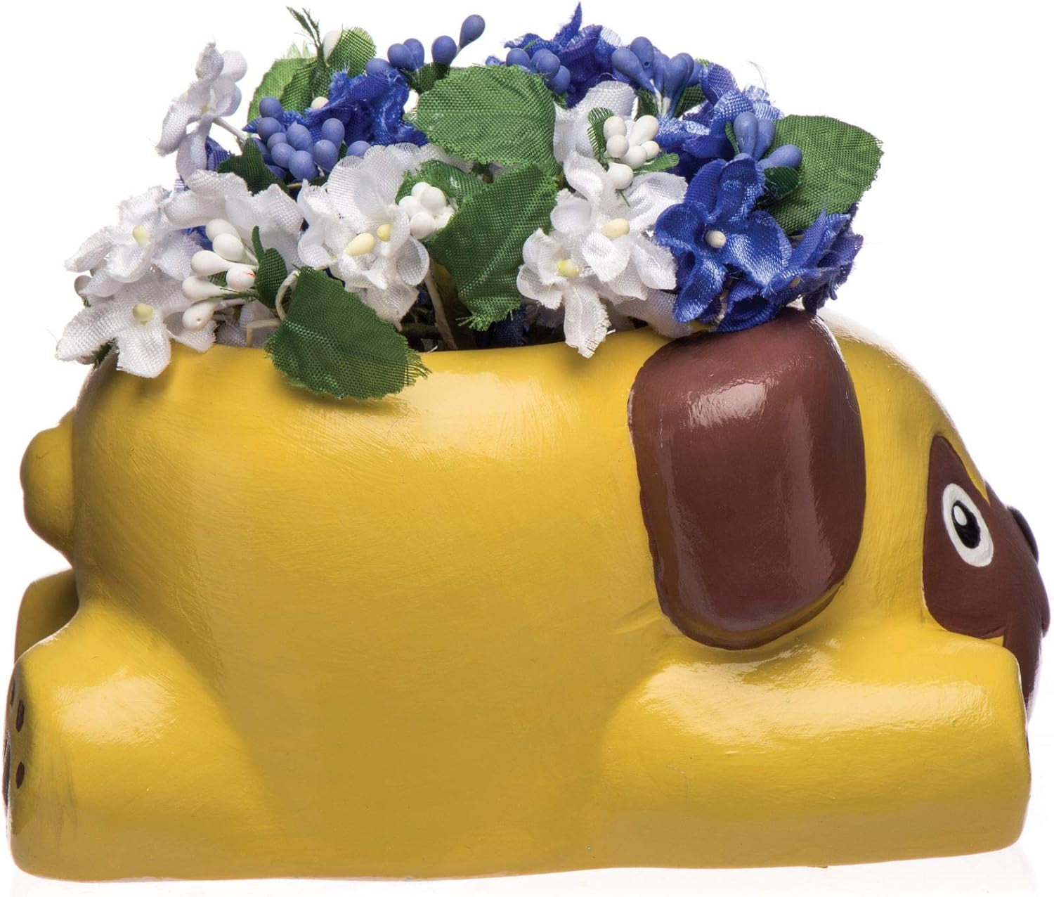 Ghivece ceramice Baker Ross „Pug” (2 bucăți) – pentru ca copiii să le picteze, să le decoreze și să le ofere cadou