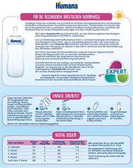 Humana HN Expert, dalla nascita, alimento speciale per diarrea frequente o prolungata, favorisce la normalizzazione delle feci, con banana, 300 g Naty Shop