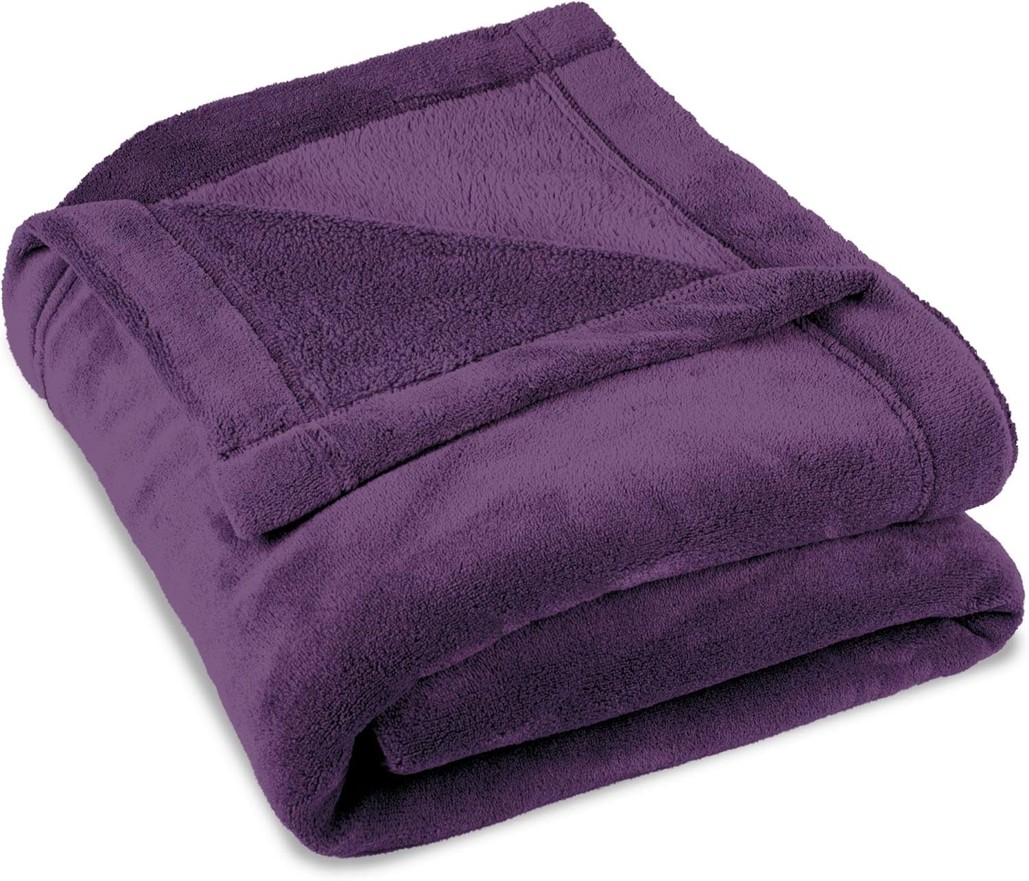 Soffice coperta Celinatex 150 X 200 Cm coperta per divano azzurra calda morbida coperta in microfibra Pile Oeko-Tex Montreal Letti e coperte Besuche den CelinaTex-Store Viola 150 X 200 Cm