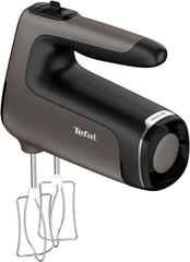 Tefal HT650E Power Mix Silence Miscelatore manuale | 600 Watt | Regolatore di velocità variabile | Funzione Turbo e Auswurf | Motore per il tempo libero estremo | incl. 2 Rührbesen Und 2 Knethaken | Negozio Naty della cucina del grano