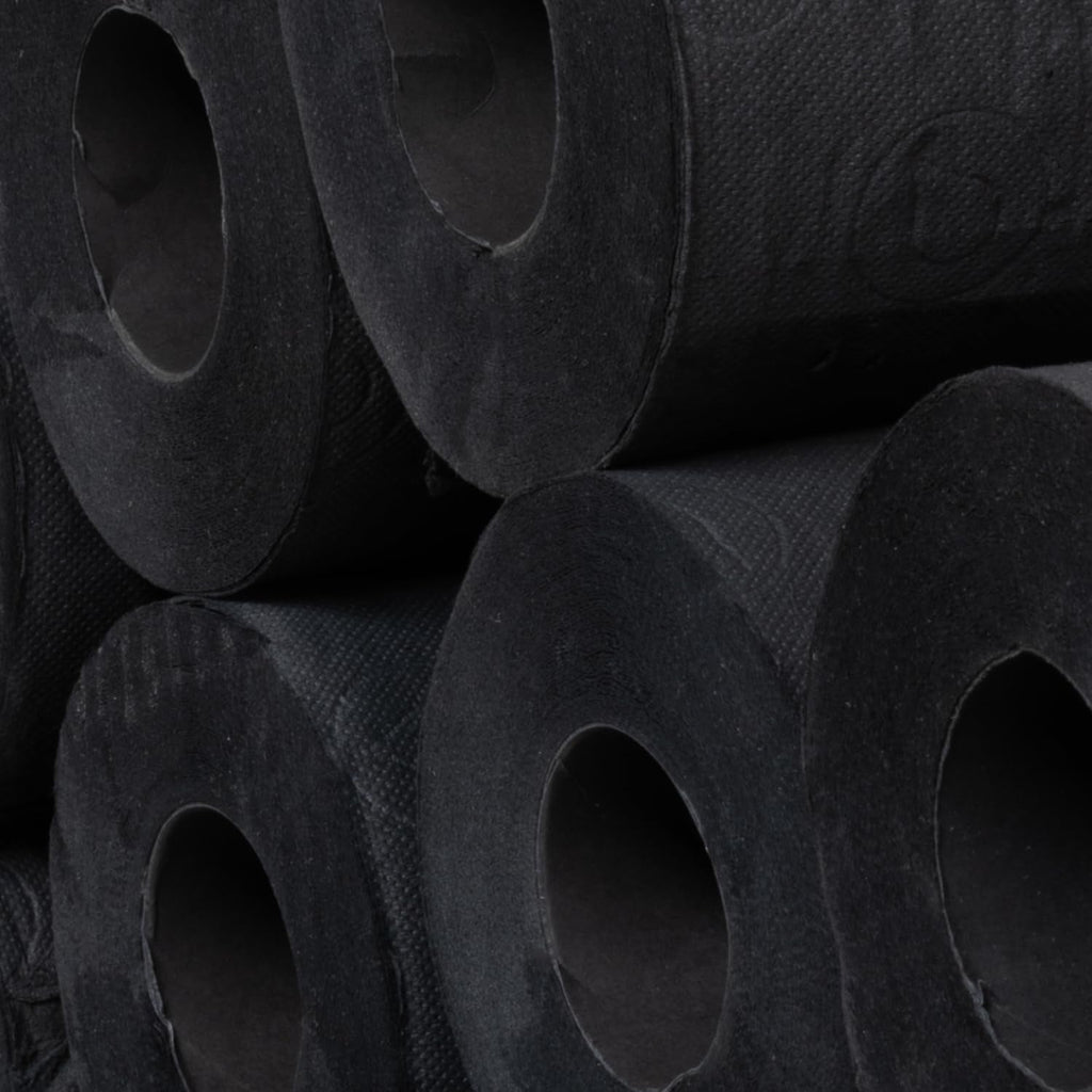 Hârtie igienică Renova Black Label de culoare neagră ( 6 role )