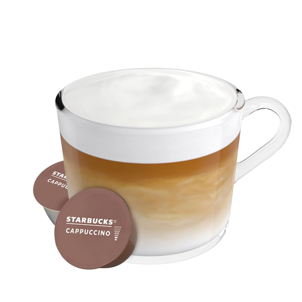 STARBUCKS Cappuccino by Nescafé Dolce Gusto Kaffeekapseln 6 x 12 (72 Kapseln)
