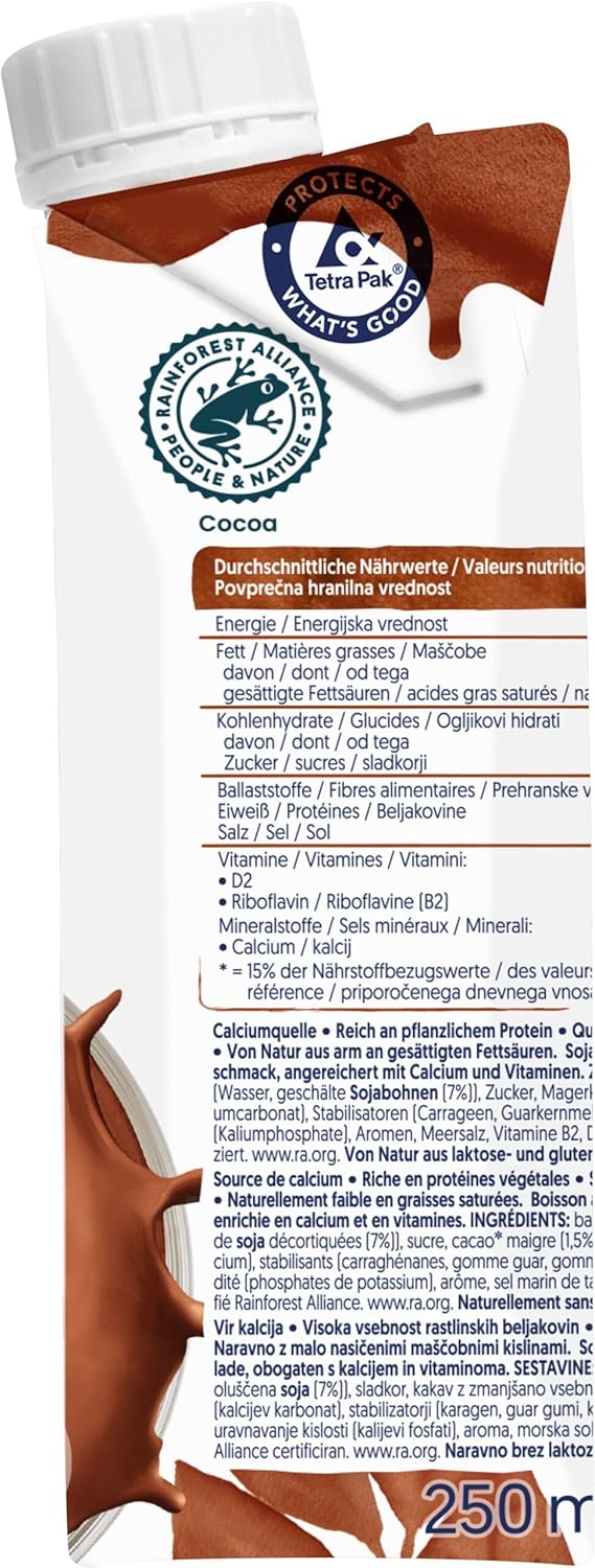 Bevanda di soia al cioccolato Alpro - Vegana, senza lattosio, senza glutine