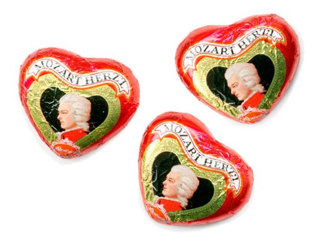 Pralina Reber Mozart Herzl, 80 g