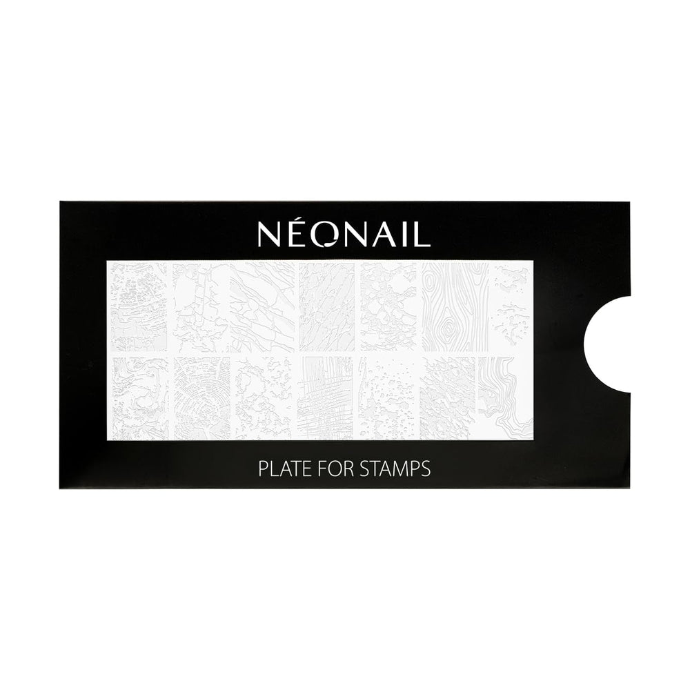 NÉONAIL Nagel Stempel Mit Schaber - Nägel Selber Machen - Nail Art Stamper - Nageldesign Für Nagel Schablone - French Nails Stempel - Silikon Nagelstempel