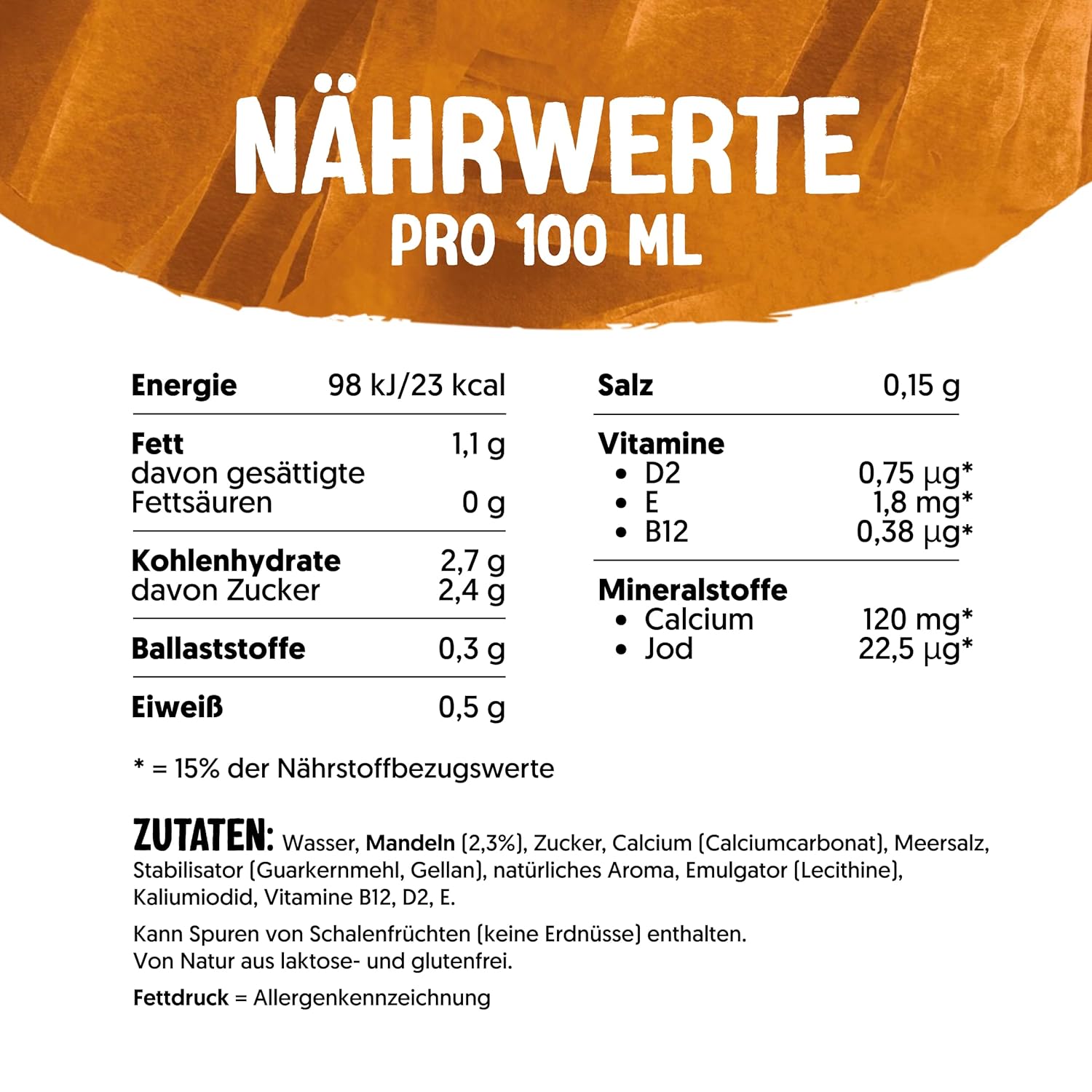 Alpro Mandeldrink Senza Zucchero - Fonte Di Calcio E Vitamine