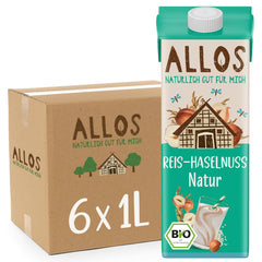 Allos Mandeldrink Senza Zucchero Mandel Natur Vegan Lattosio 1L