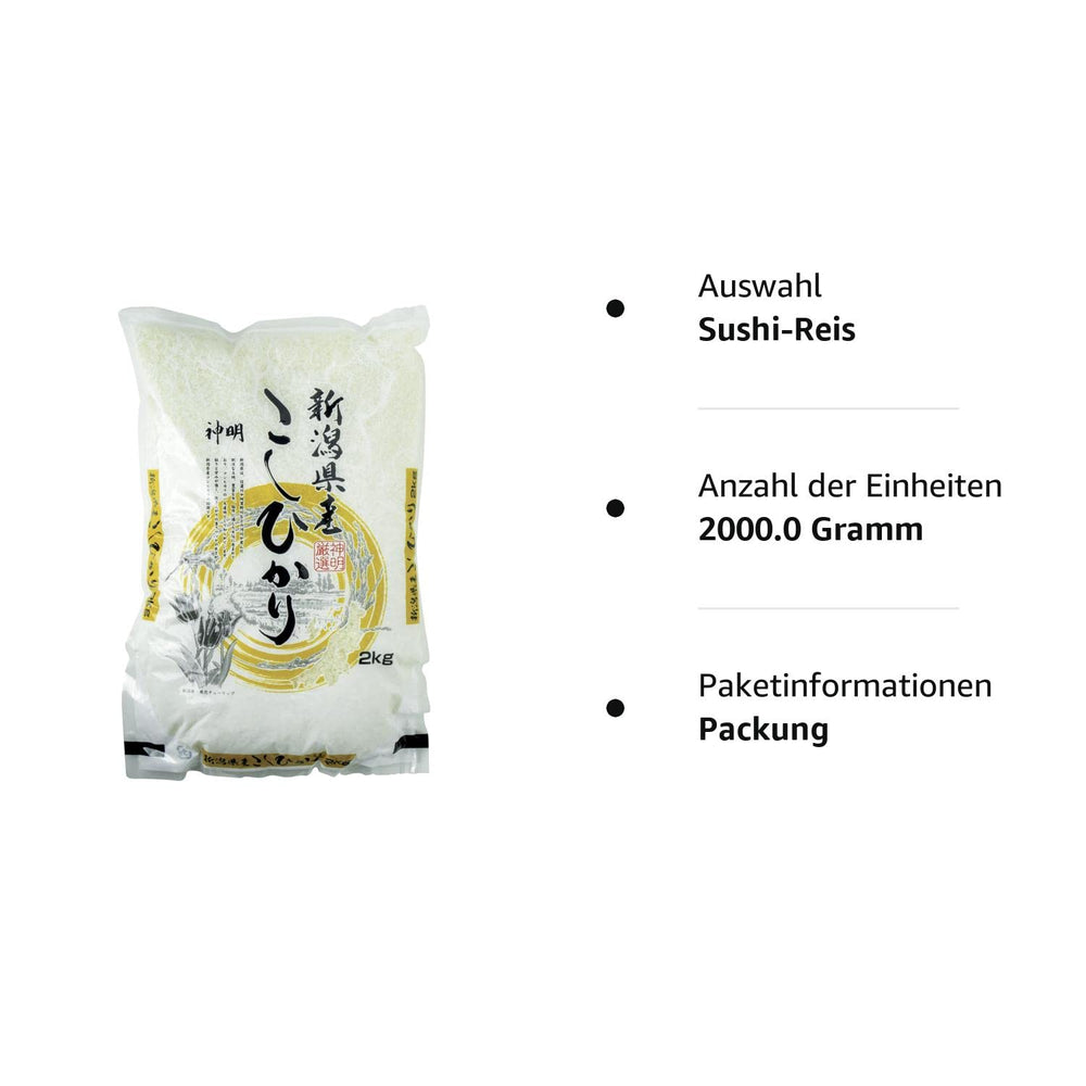 Riso per sushi, koshihikari