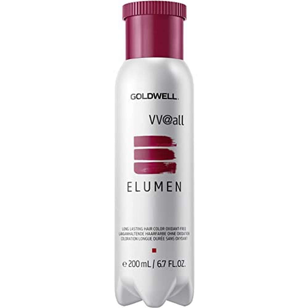 Goldwell Elumen Colour roșu pur RR@all 200ml Vopsea pentru par Naty Shop Vvall pur 3-10 200 Ml (pachet de 2)