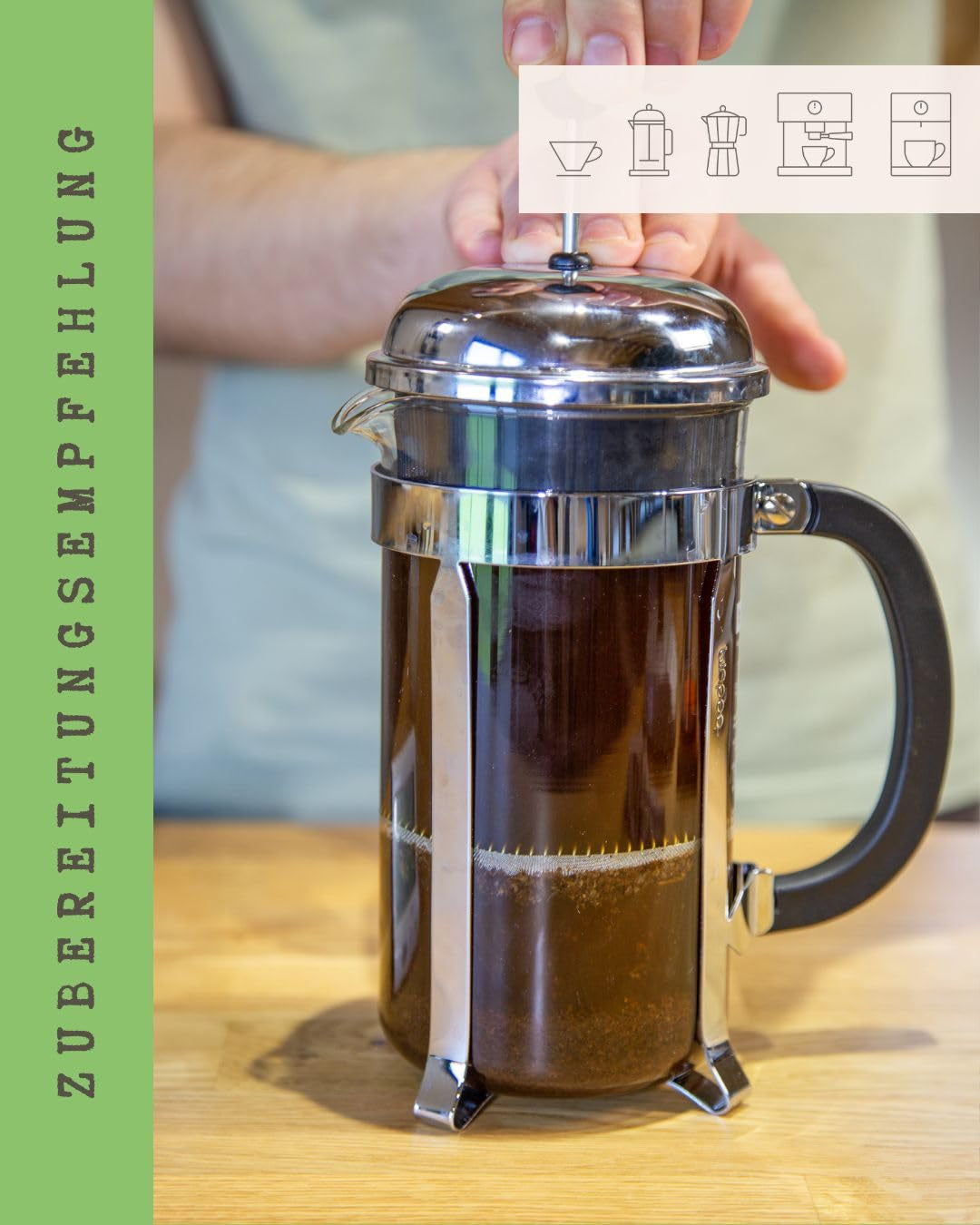 Coffee - Puro Brasil I 100% Arabica I Kaffeebohnen 1kg I Perfekt für jede Zubereitung - Moka Kanne, Siebträger, Vollautomat, mit schokoladig, nussigen karamelligen Aromen I mittlere Röstung