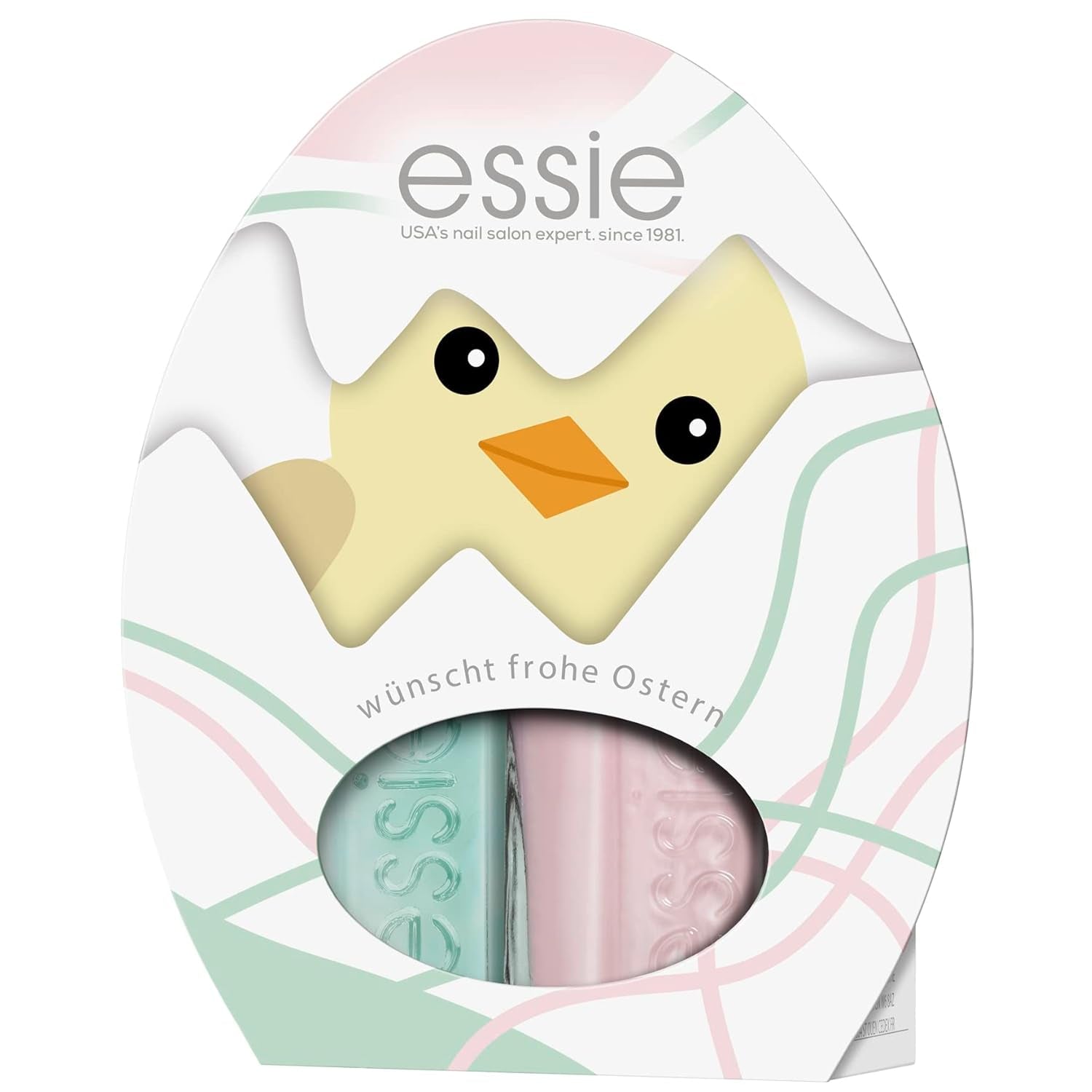 Essie Smalto per Unghie Farbintensive, Nr. 608 Ardesia Serena, Grano, 13,5 ml