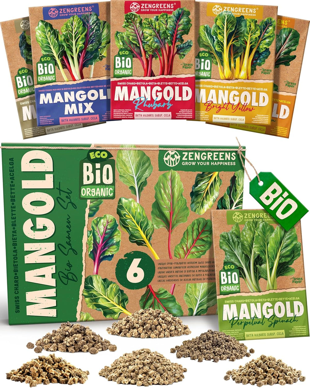 Semi di pomodoro biologico in set da 10 - 10 semi di pomodoro per una facile coltivazione in giardino, balcone o aiuola rialzata - Semi di piante - Piantine