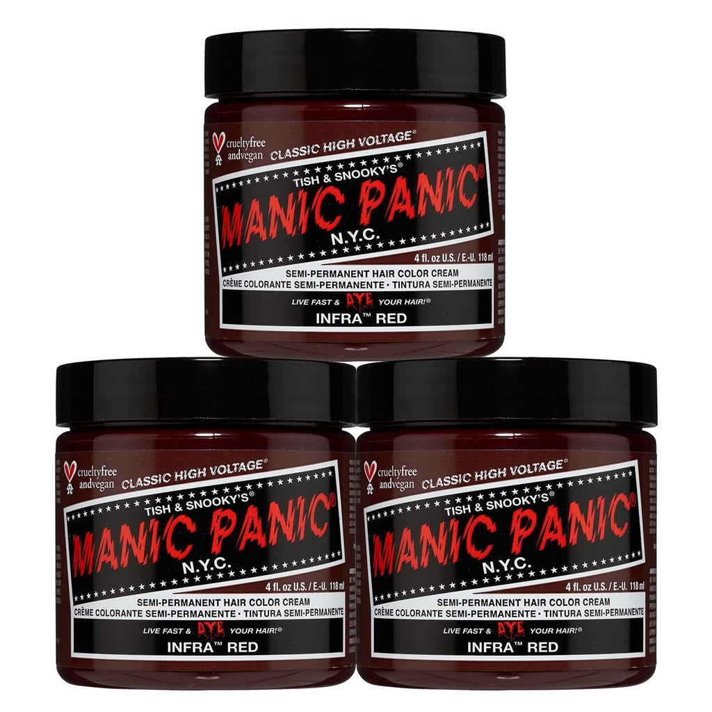 Manic Panic Electric Lizard Classic Cream, vegan, fără cruzime, vopsea de păr verde semipermanentă 118ml