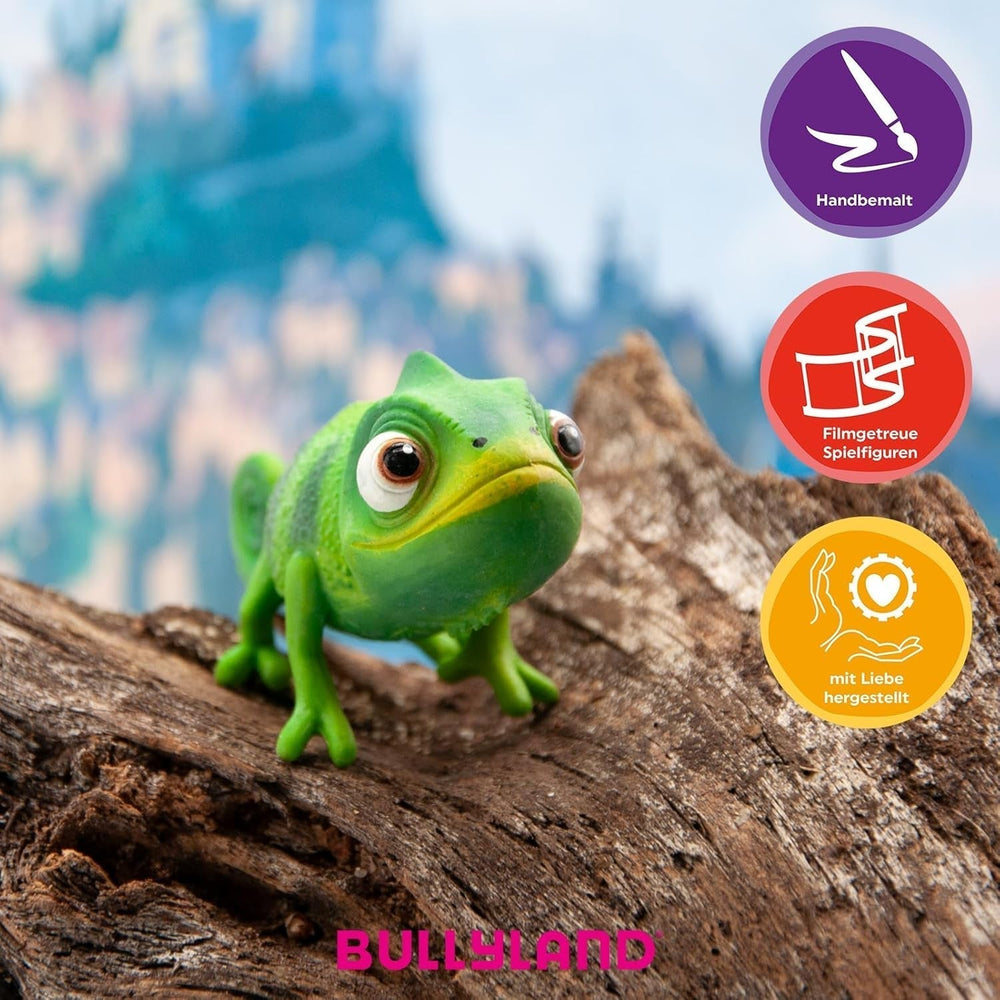 Bullyland 12422 - Statuetta camaleonte Pascal di Walt Disney Rapunzel "Newly Reconfiguring", ca. 6 cm, fedele ai dettagli, ideale come piccolo regalo per bambini dai 3 anni in su. Action figures Naty Shop