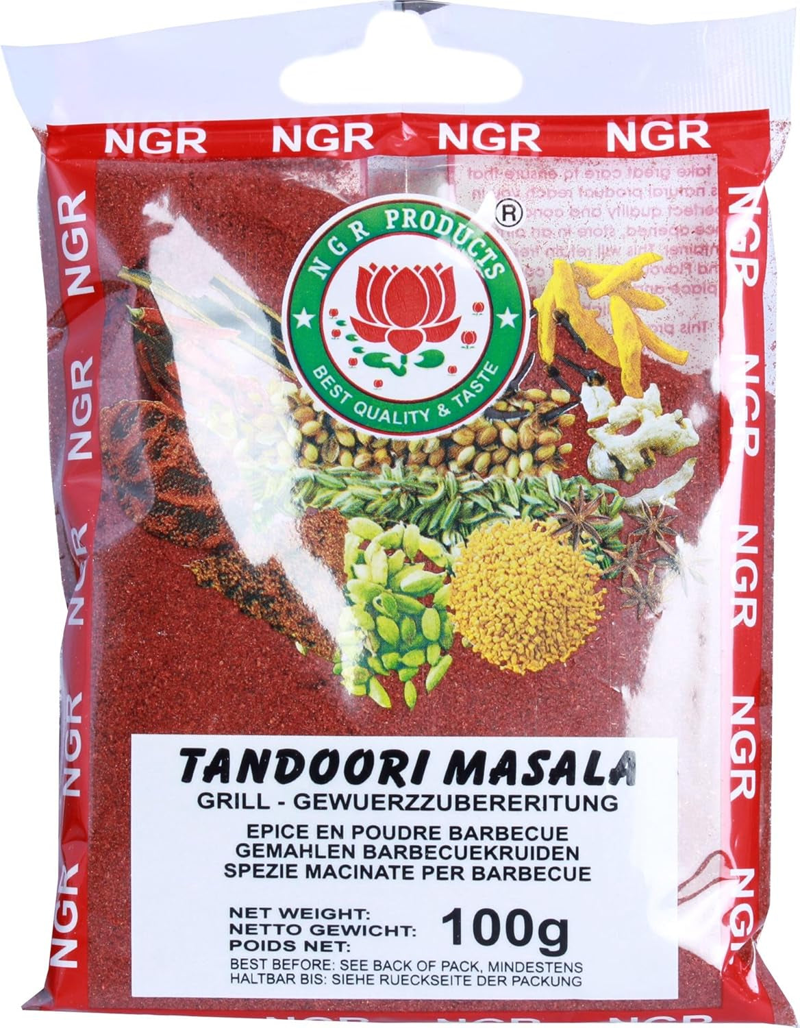 Tandoori Masala, Gewürzmischung, 100g (1 confezione da 100g)