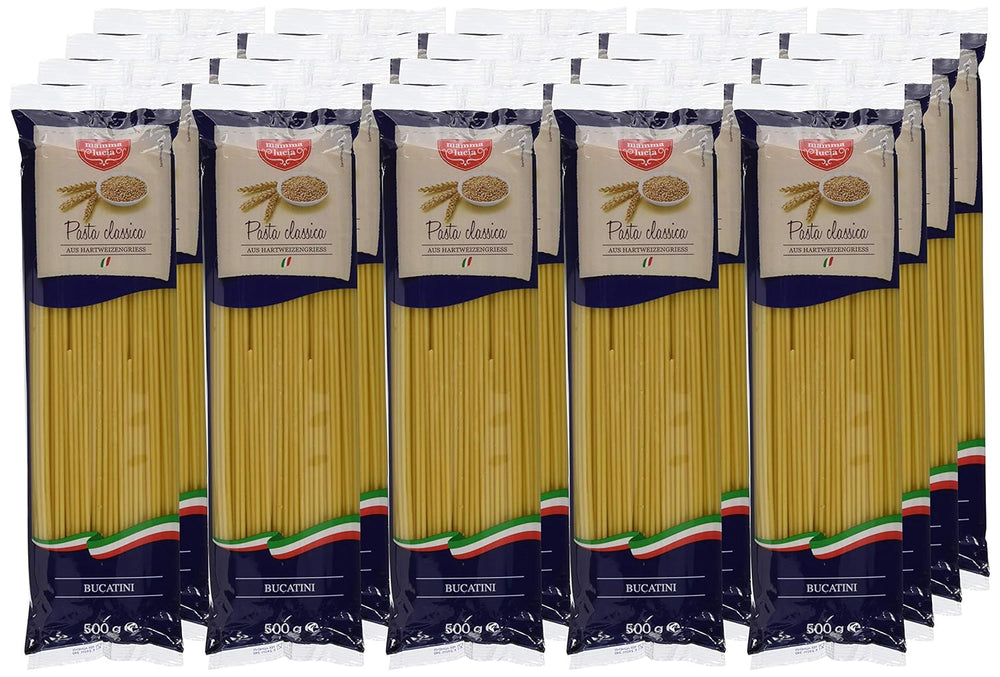 Pasta Bucatini - Maccheroni, conf. da 20 (20 x 500 g)