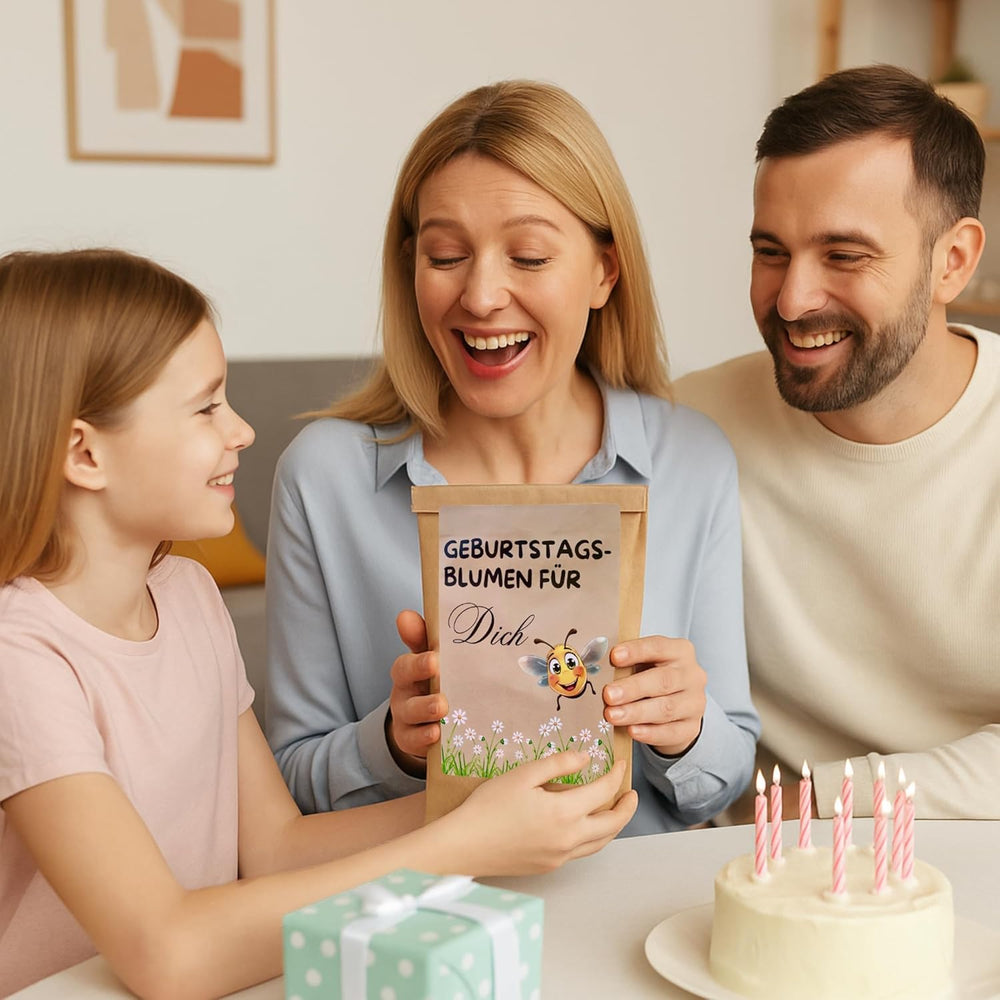 Regalo di compleanno, kit per piantare fiori di compleanno, sacchetto regalo a sorpresa, regalo di compleanno per donne, semi di fiori per piantare individualmente