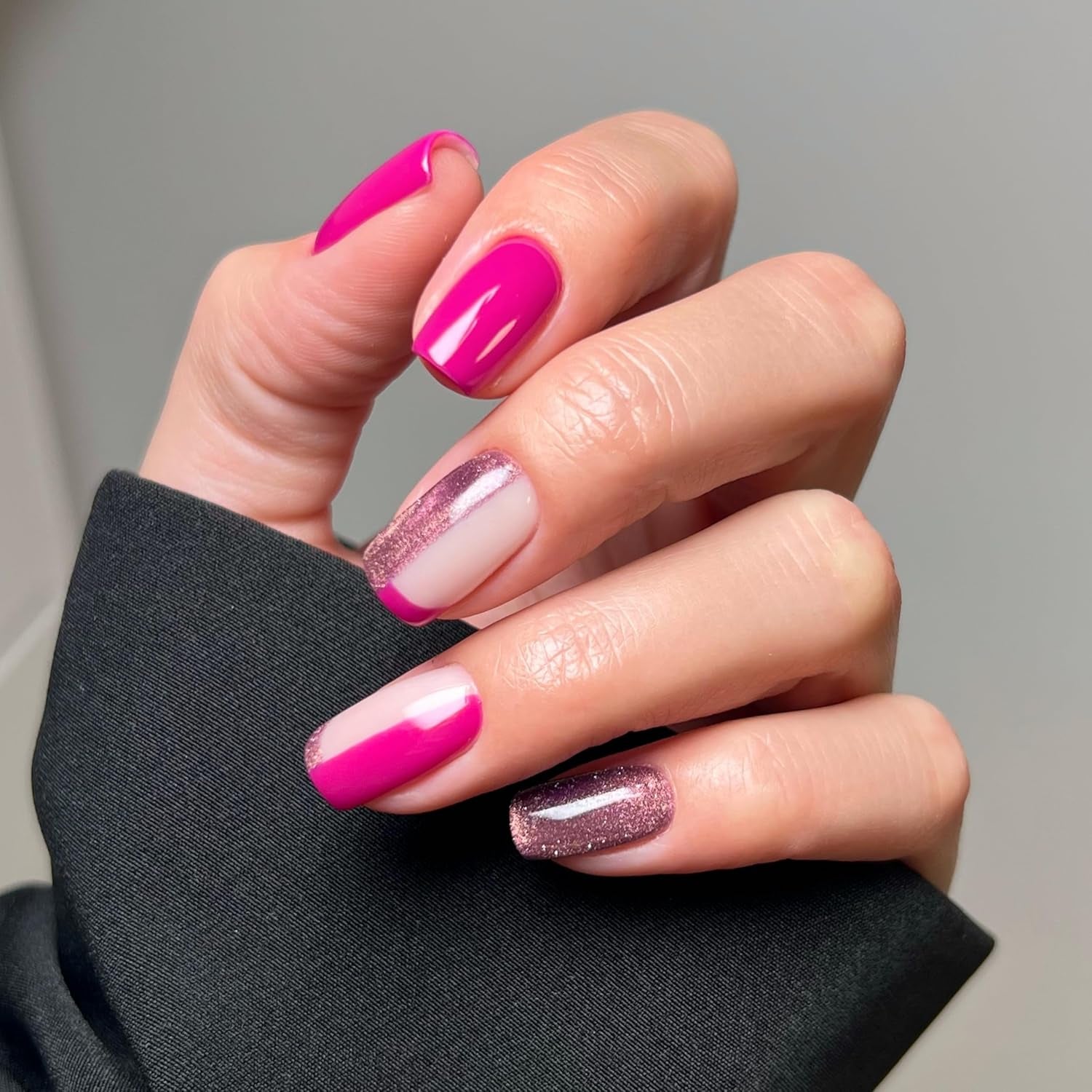 Smalto UV Semilac Hybrid 436 Powerful Burgundy 7ml Collezione Even Better Together