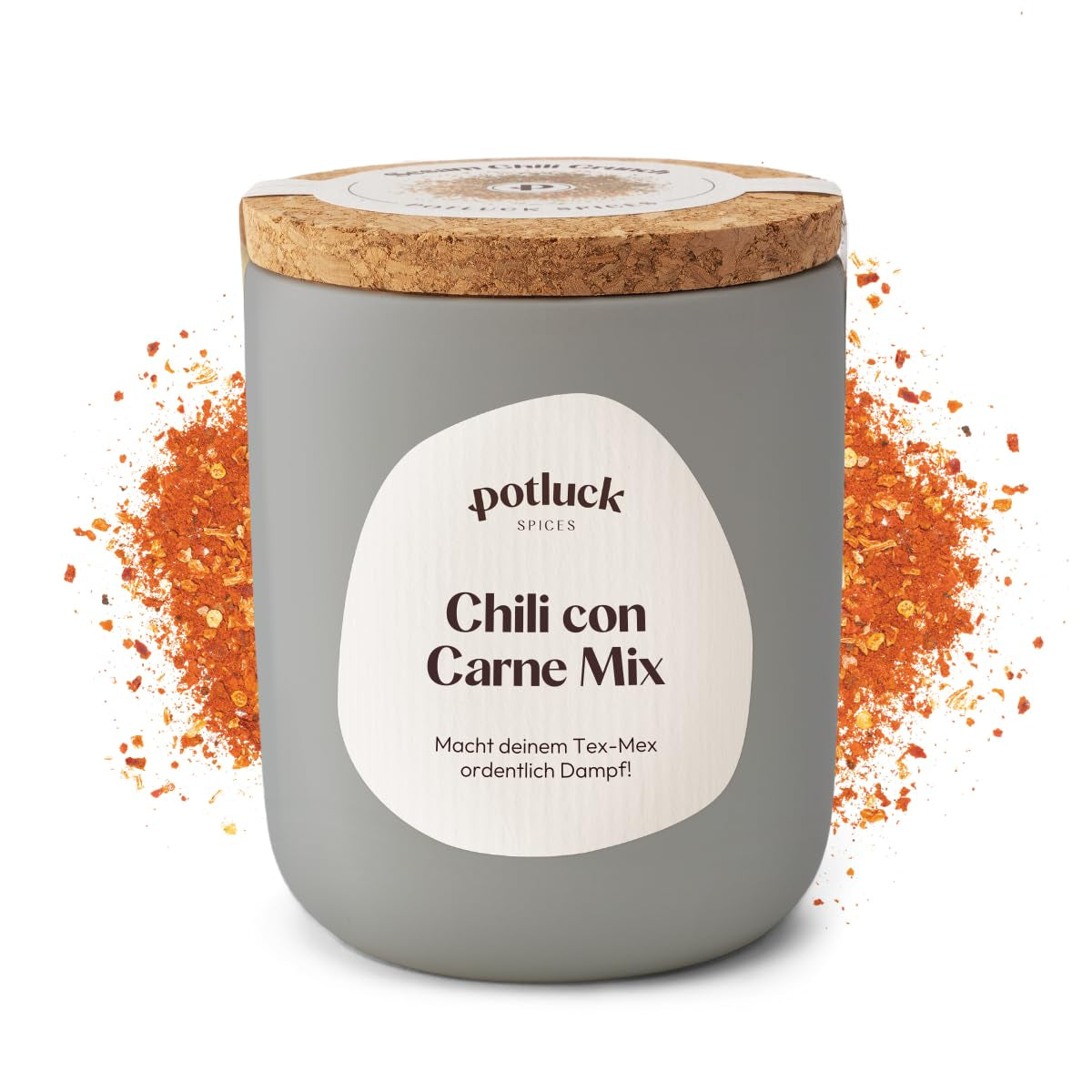 Potluck | Spezie per kebab e gyros | Gewürzzubereitung im Keramiktopf | 50g| Vegano, senza glutine e con ingredienti naturali