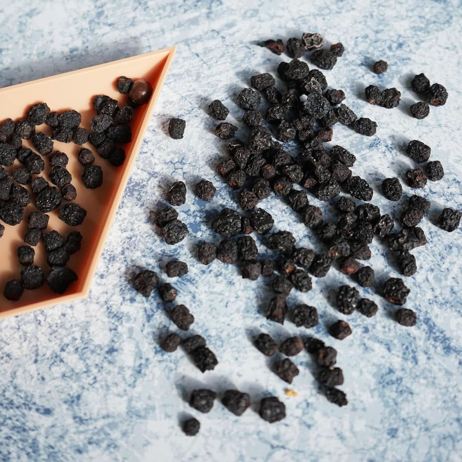 Aronia ORIGINAL, Frutti di aronia disidratati, senza conservanti, senza zuccheri aggiunti, 500 grammi Prodotti disidratati Naty Shop