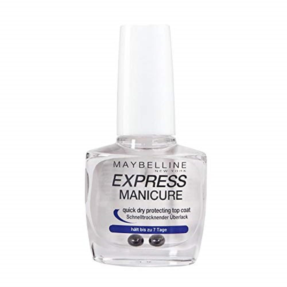 Maybelline New York Nail Care Express Manicure Smalto per unghie ad asciugatura rapida trasparente