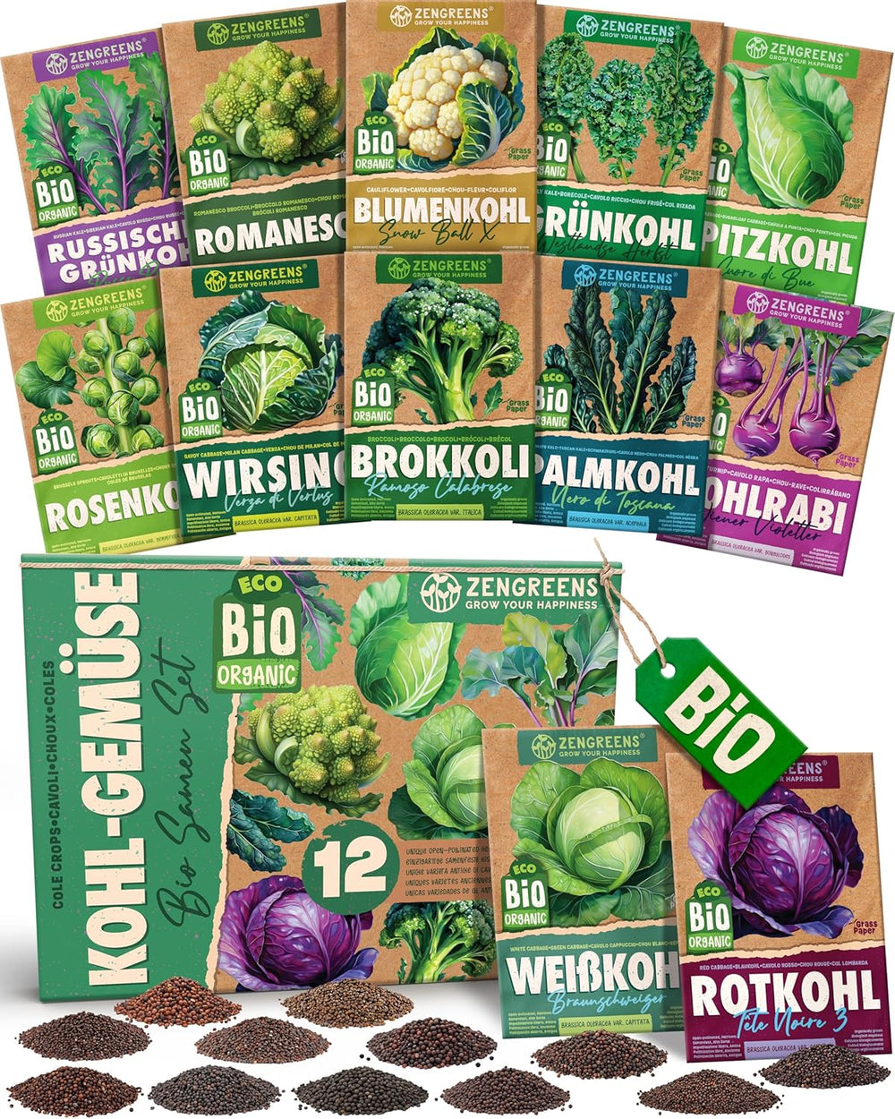 Semi di pomodoro biologico in set da 10 - 10 semi di pomodoro per una facile coltivazione in giardino, balcone o aiuola rialzata - Semi di piante - Piantine