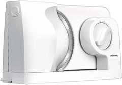 MPM MKR-05 Affettatrice elettrica universale, spessore di taglio regolabile fino a 15 mm, 150 W Trituratori e Affettatrici Naty Shop Default Title