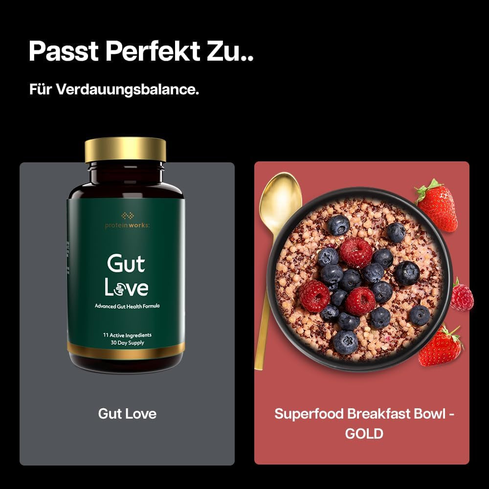 Le proteine ​​funzionano | Colazione Superfood - Innovazione GOLD, Cereali Pluripremiati, Muesli Proteico, Ricco di Nutrienti con Cereali, Semi e Avena, Alto Contenuto di Fibre, Mela e Cannella, 10 Porzioni, 600g