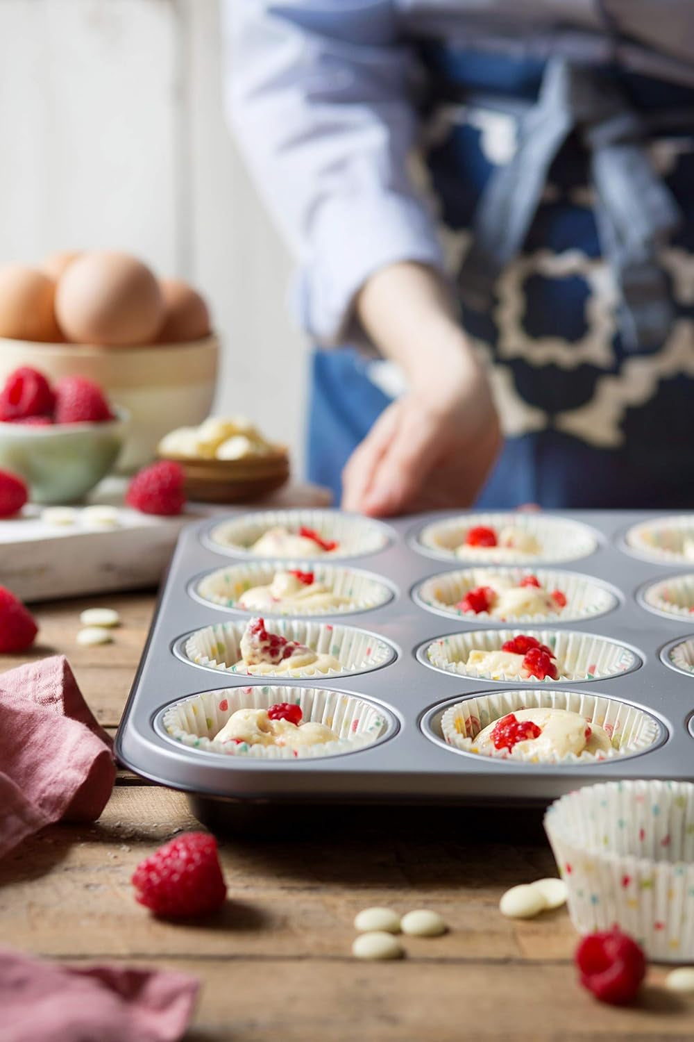 0062750 teglia per 12 muffin Stampi e teglie per cuocere Naty Shop