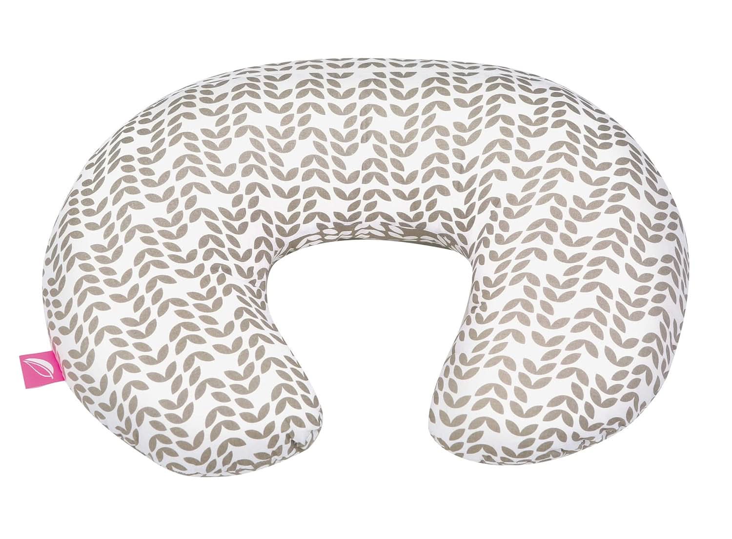 Cuscino allattamento ergonomico, Oeko-Tex Standard 100, beige Accessori Alimentazione e Allattamento Bebe Naty Shop