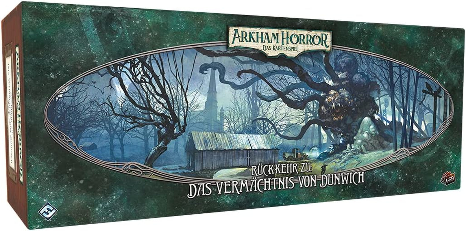 Fantasy Flight Games, Arkham Horror: LCG, Gioco base, Gioco per esperti, Gioco di carte, 1-4 giocatori, Età 14+, 45+ minuti, Tedesco, Multicolor, Colorato