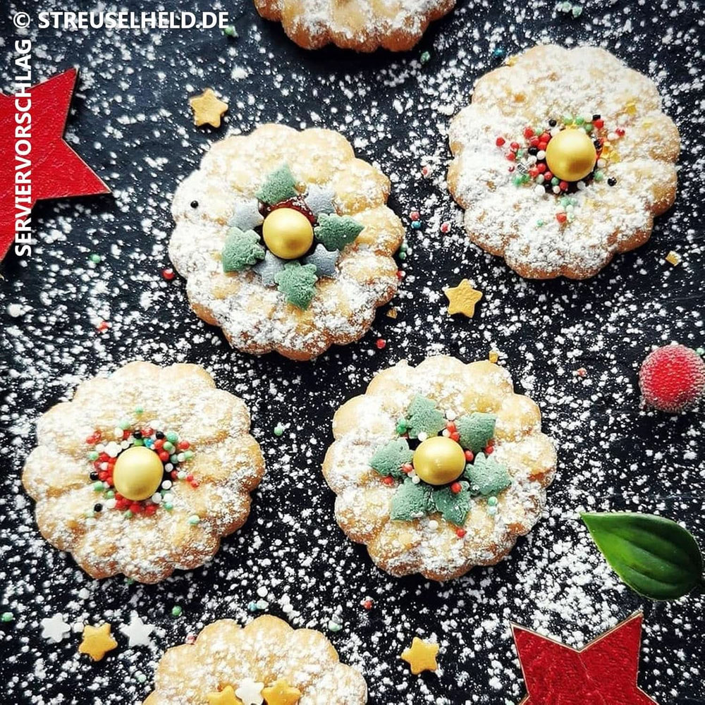 Confettini a tema natalizio, 40 grammi Sprinkles Naty Shop