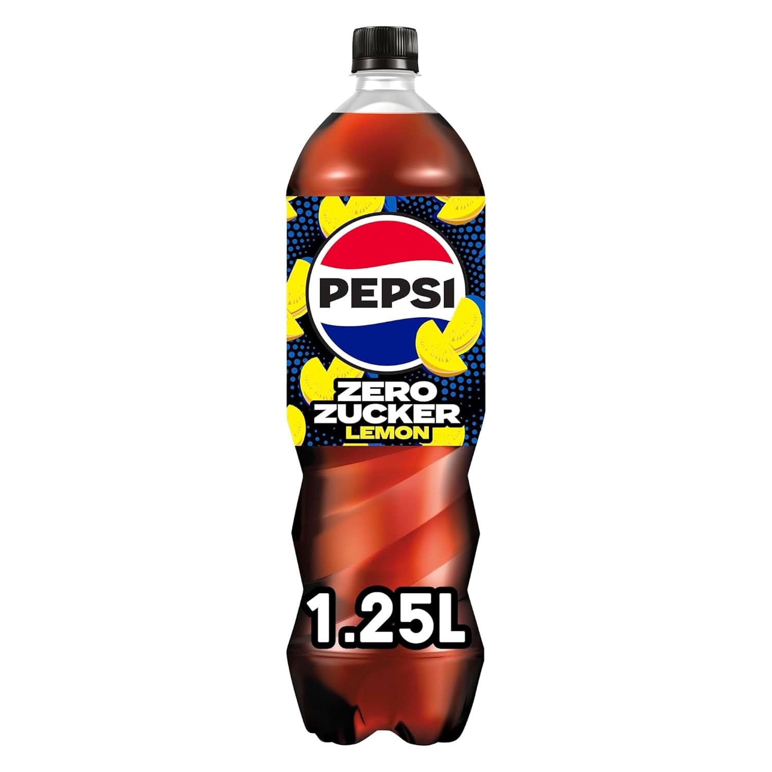 Pepsi Zero Sugar Lemon, la bevanda analcolica senza zucchero di Pepsi al gusto di limone, set 6 x 1,25 litri Naty Shop